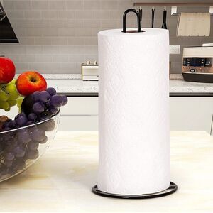 NWT Black Paper Towel Holder